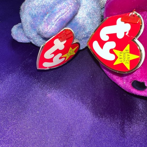 NWT & VTG📌TY Beanie Baby Clubby II the Bear & Millennium Bear 99 both w/ Oddity - Picture 12 of 16